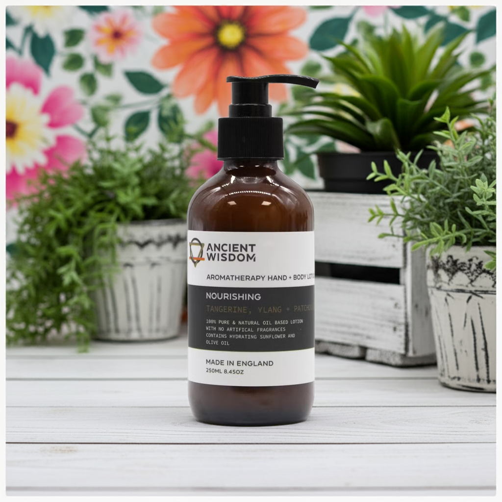 Tangerine, Ylang & Patchouli Aromatherapy Hand & Body Lotion - 250ml