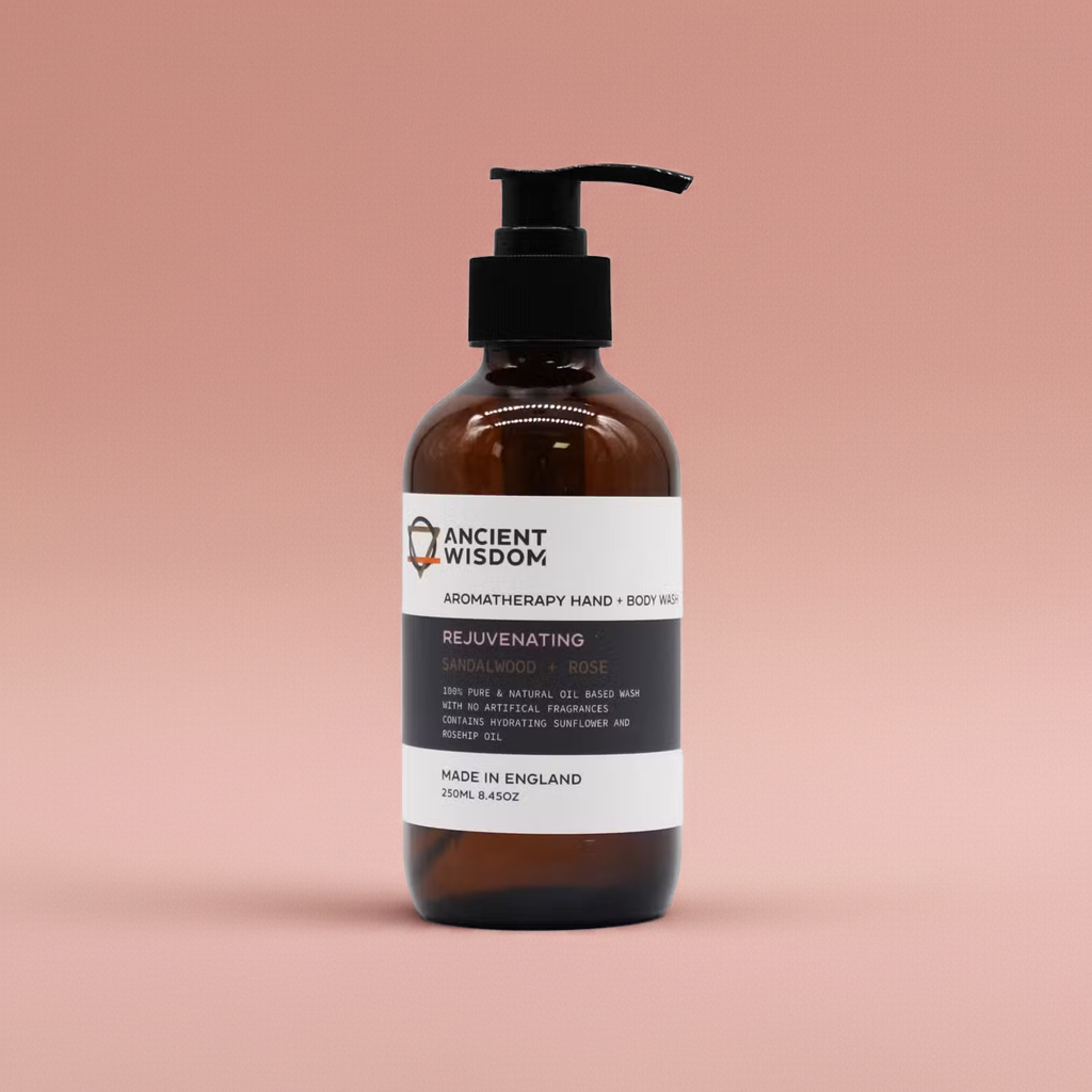 Sandalwood & Rose Aromatherapy Hand & Body Wash - 250ml