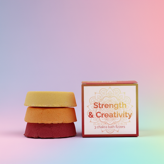 Chakra Bath Fizzers: Strength & Creativity