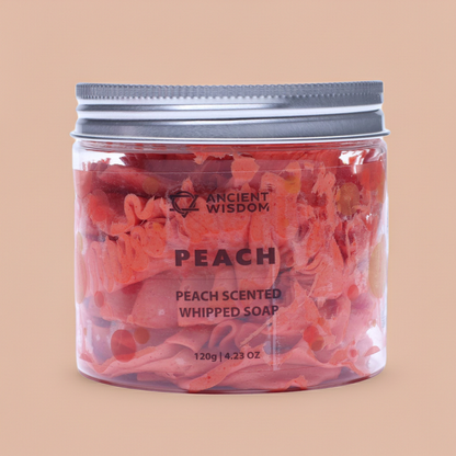 Whipped Soap: Peach - 120g