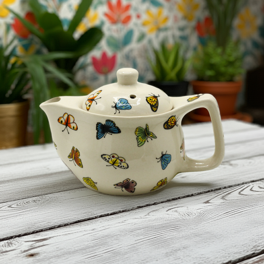 Herbal Teapot: Small Butterfly Design - 350ml