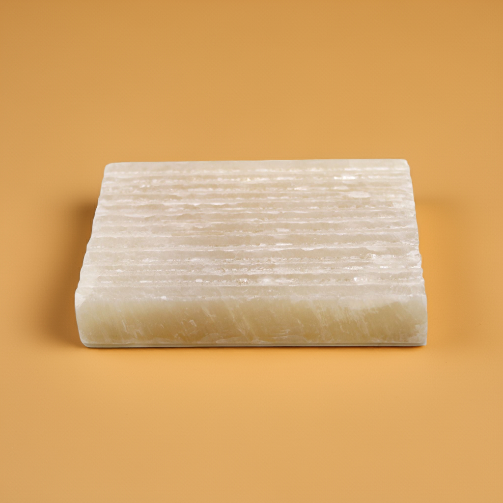 Honey Onxy Square Soap Dish