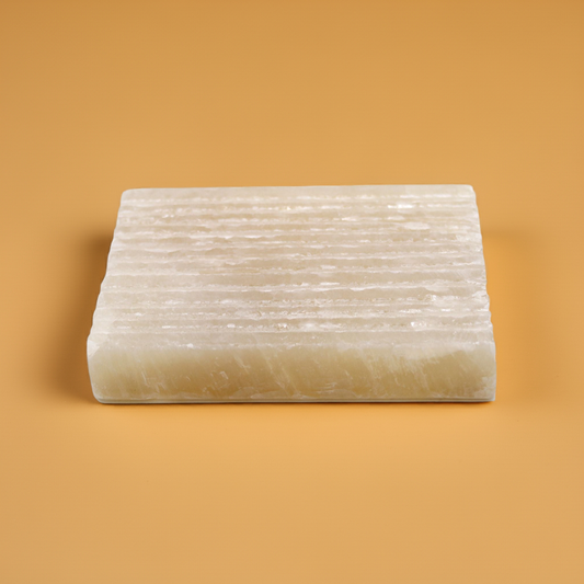 Honey Onxy Square Soap Dish