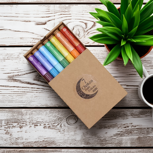 Chakra Bath Salts: Balance & Harmony - 7 Vials