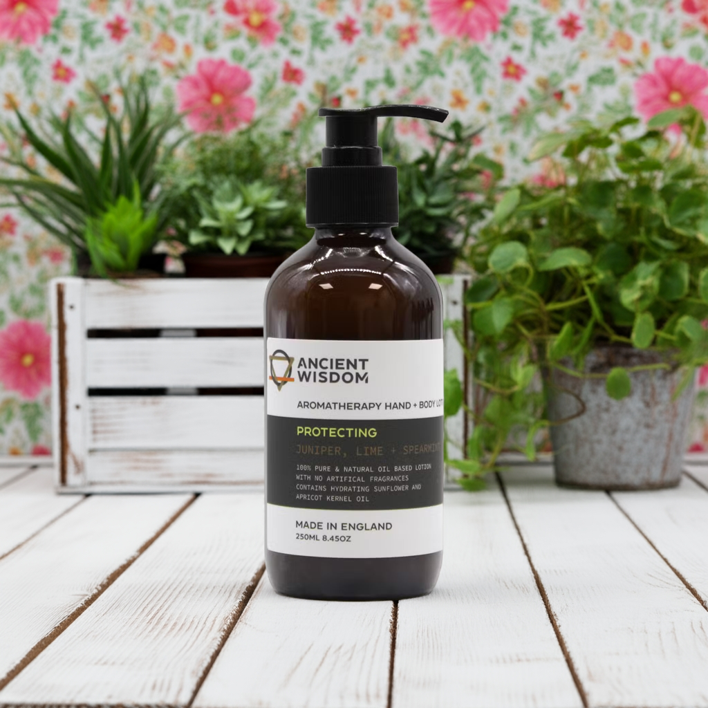 Juniper, Lime & Spearmint Aromatherapy Hand & Body Lotion - 250ml