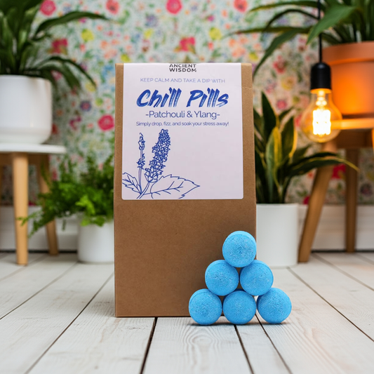 Pack of 30 Mini Bath Bombs - Ylang & Patchouli - Bath & Soak