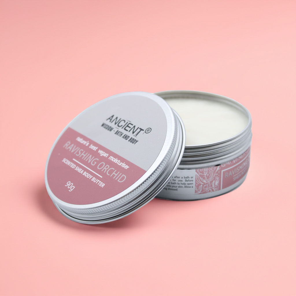 Aromatherapy Shea Body Butter: Ravishing Orchid - 90g