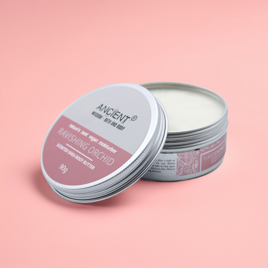 Aromatherapy Shea Body Butter: Ravishing Orchid - 90g