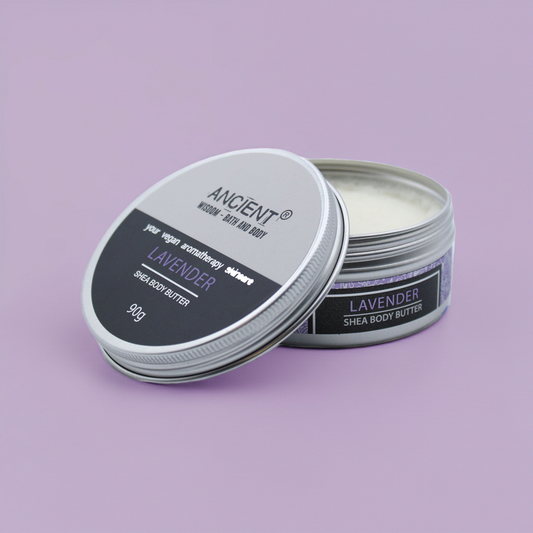 Aromatherapy Shea Body Butter: Lavender Oil - 90g