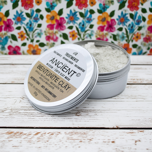Bentonite Clay Face Mask: Deep Pore Cleansing - 50g