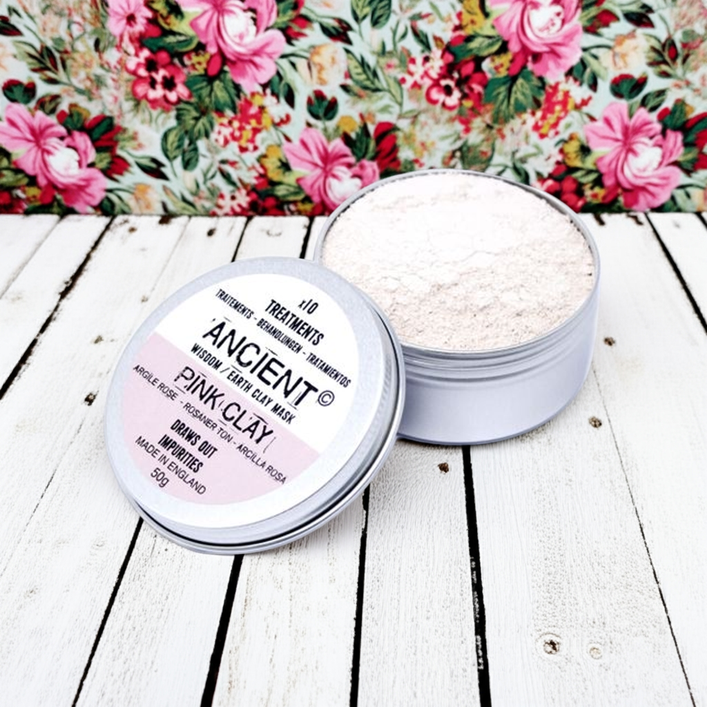 Pink Clay Face Mask For Sensitive Skin - 50g