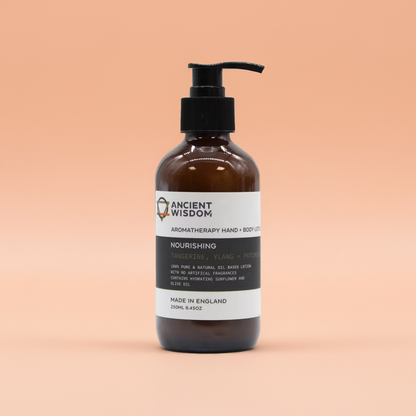 Tangerine, Ylang & Patchouli Aromatherapy Hand & Body Lotion - 250ml