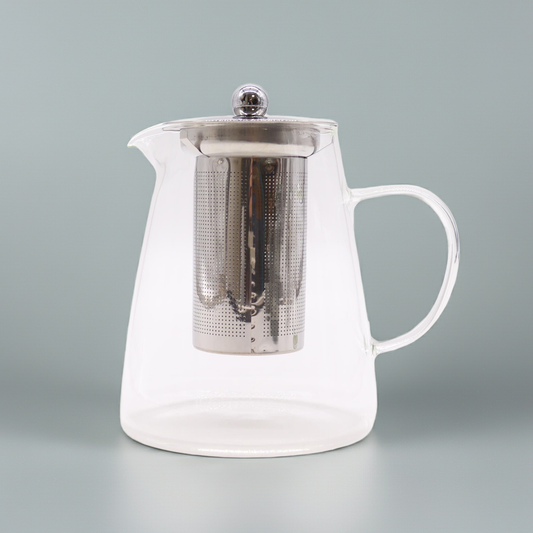 Glass Infuser Teapot: Flask Shape - 950ml