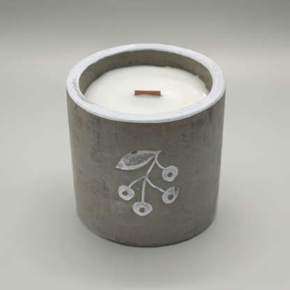 Concrete Candle - Juniper & Sweet Gin