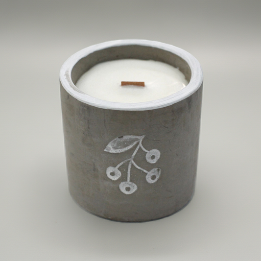 Concrete Candle - Juniper & Sweet Gin