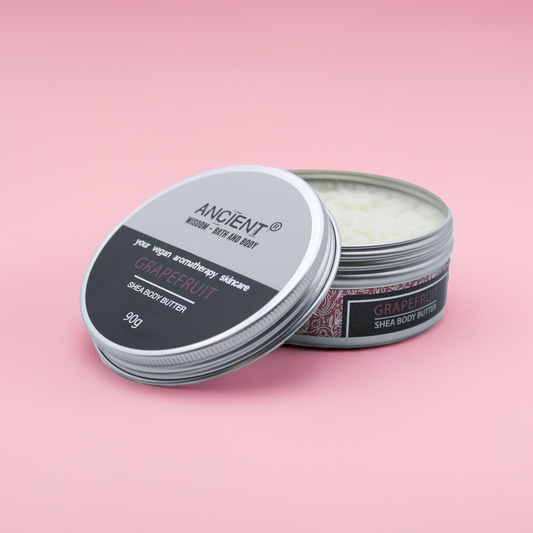 Aromatherapy Shea Body Butter: Grapefruit Oil - 90g