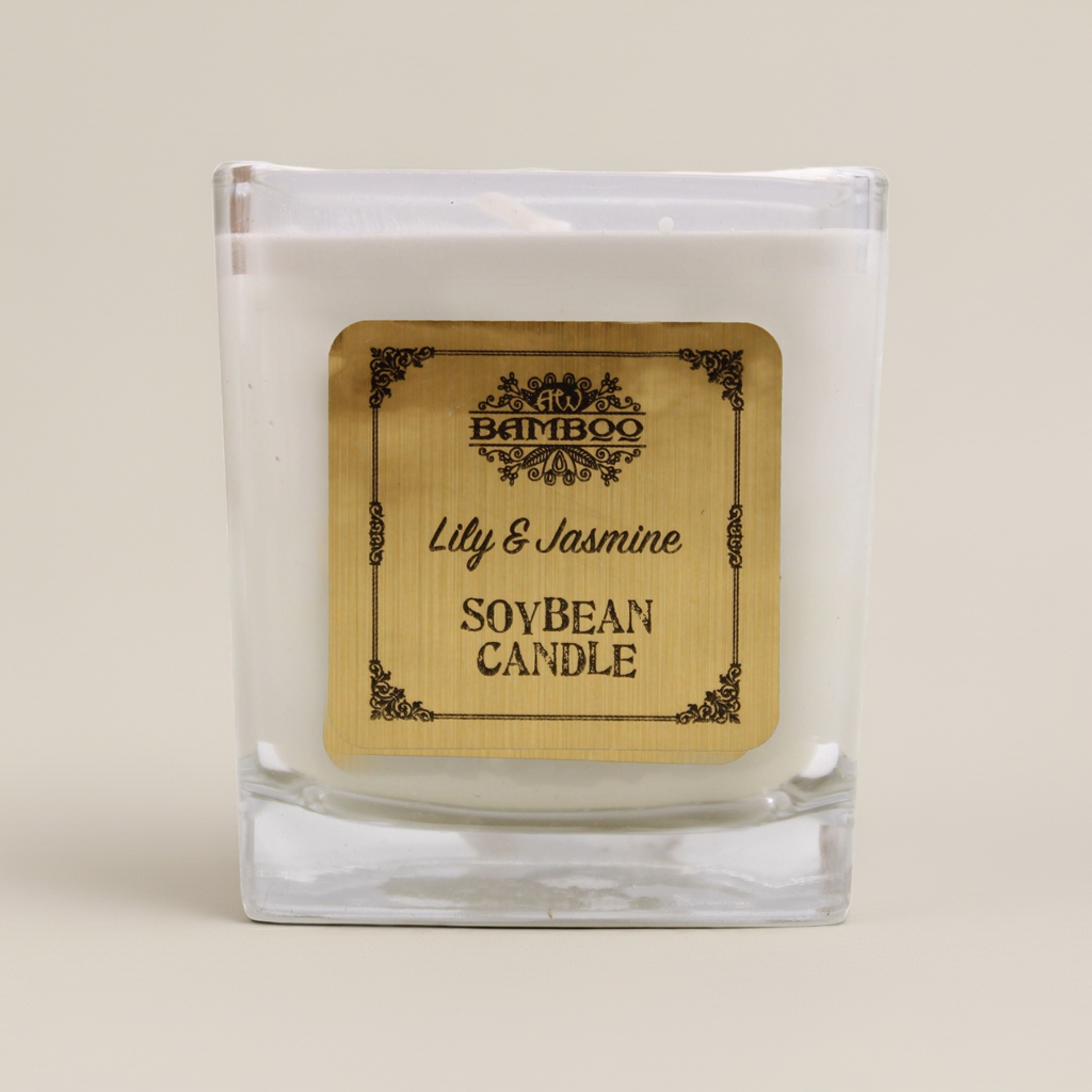 Lily & Jasmine Soybean Candle