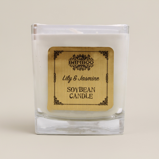Lily & Jasmine Soybean Candle