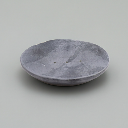 Grey Soapstone Soap Dish