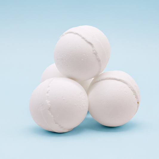 Essential Oil Bath Bomb: Peppermint & Eucalyptus - 120g