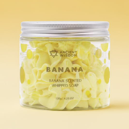 Banana Moisturising Whipped Soap - 120g
