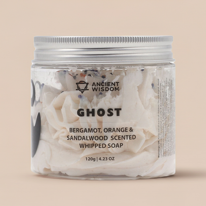 Bergamot, Orange & Sandalwood Moisturising Whipped Soap - 120g