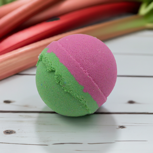 Fruity Rhubarb Bath Bomb - 180g