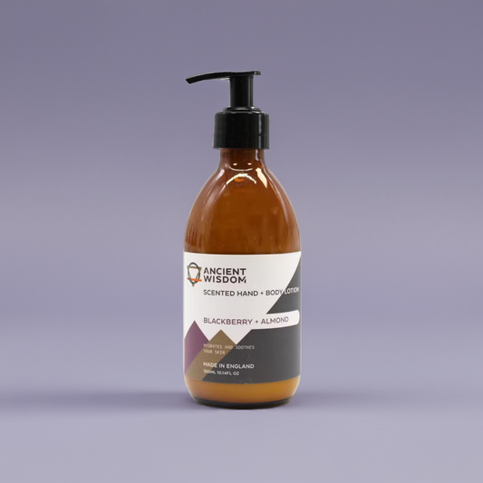 Blackberry + Almond Scented Hand & Body Lotion - 300ml