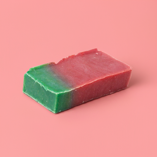 Olive Oil Soap: Watermelon - Approx 100g