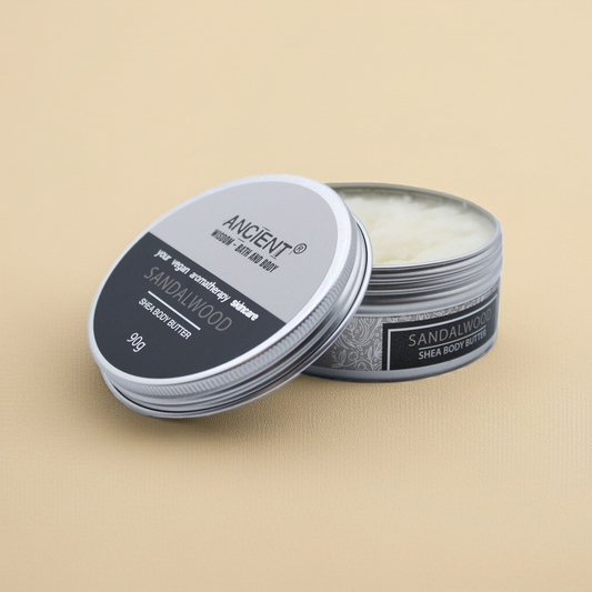 Aromatherapy Shea Body Butter: Sandalwood Oil - 90g