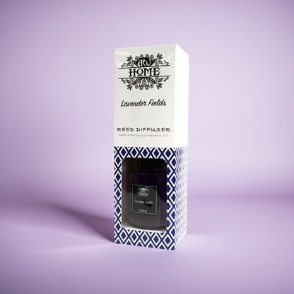 Fragrance Reed Diffuser: Lavender Fields - 120ml
