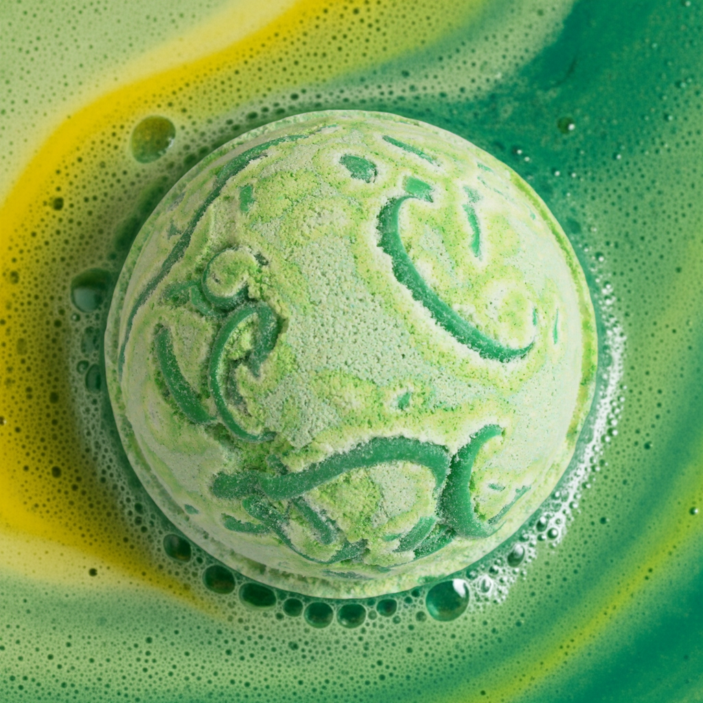 Kiwi Fruit Bath Bomb + Coconut Butter - 180g