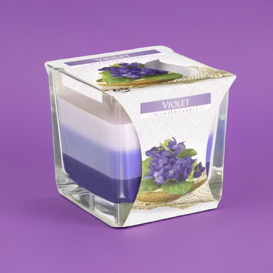 Violet Rainbow Scented Candle - 570g