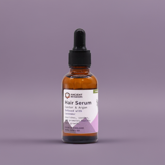 Organic Lavender Hair Serum: Growth & Shine - 30ml