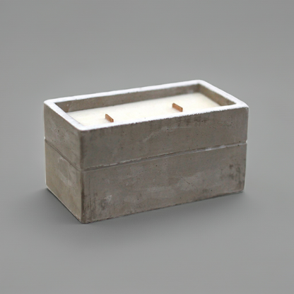 Concrete Candle - Clove & Dark Sandalwood
