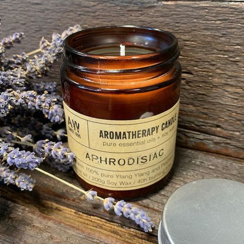 Ylang Ylang & Patchouli Aromatherapy Candle - 200g - Bath & Soak