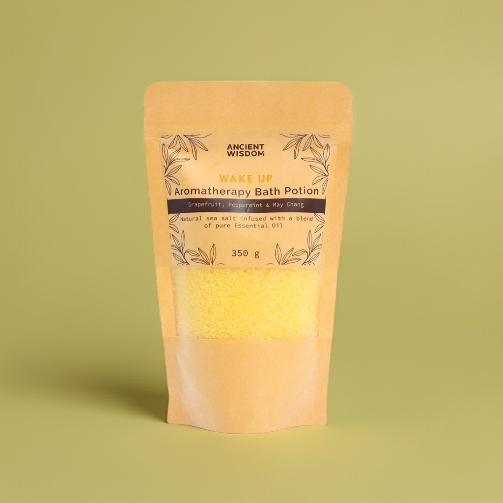 Aromatherapy Bath Salt: Grapefruit, Peppermint & May Chang - 350g
