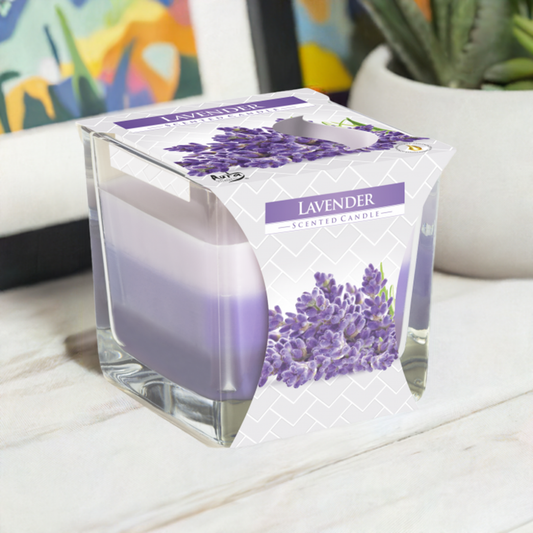 Lavender Rainbow Scented Candle - 570g - Bath & Soak