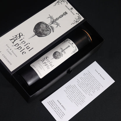 Ancient Witch Ritual Candle: Sinful Apple