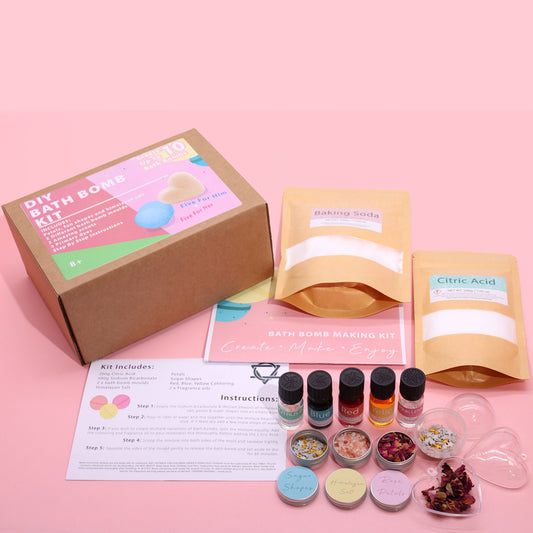 DIY Bath Bomb Kit - Masculine & Feminine Scents