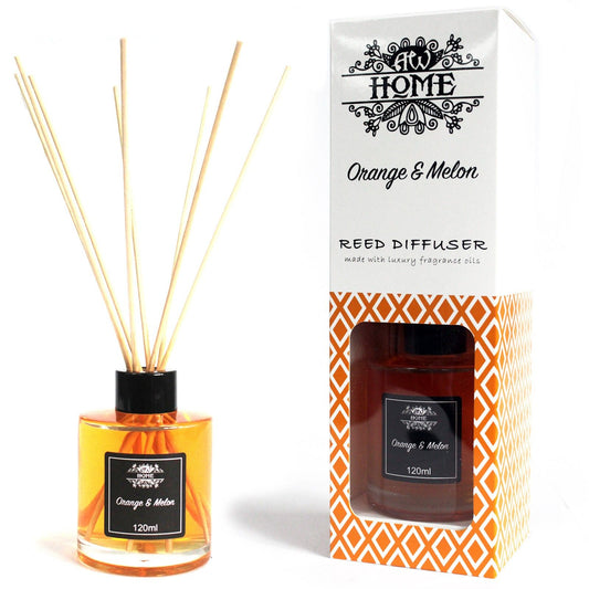 Fragrance Reed Diffuser: Orange & Melon - 120ml