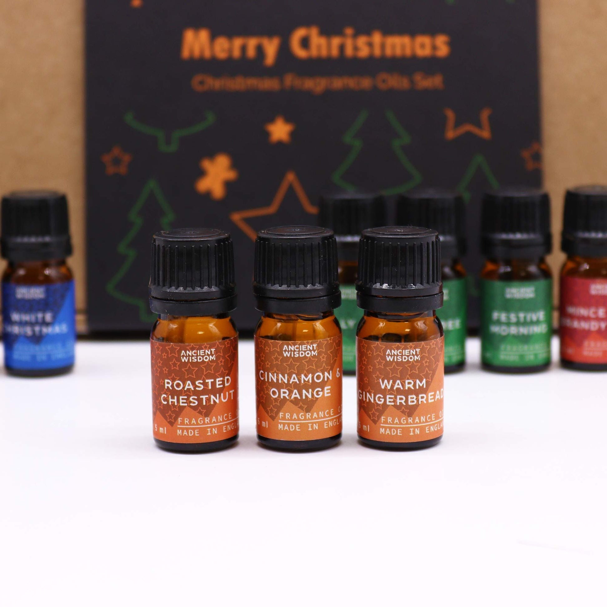 Christmas Fragrance Oil Set: Festive Delights