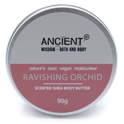 Aromatherapy Shea Body Butter: Ravishing Orchid - 90g