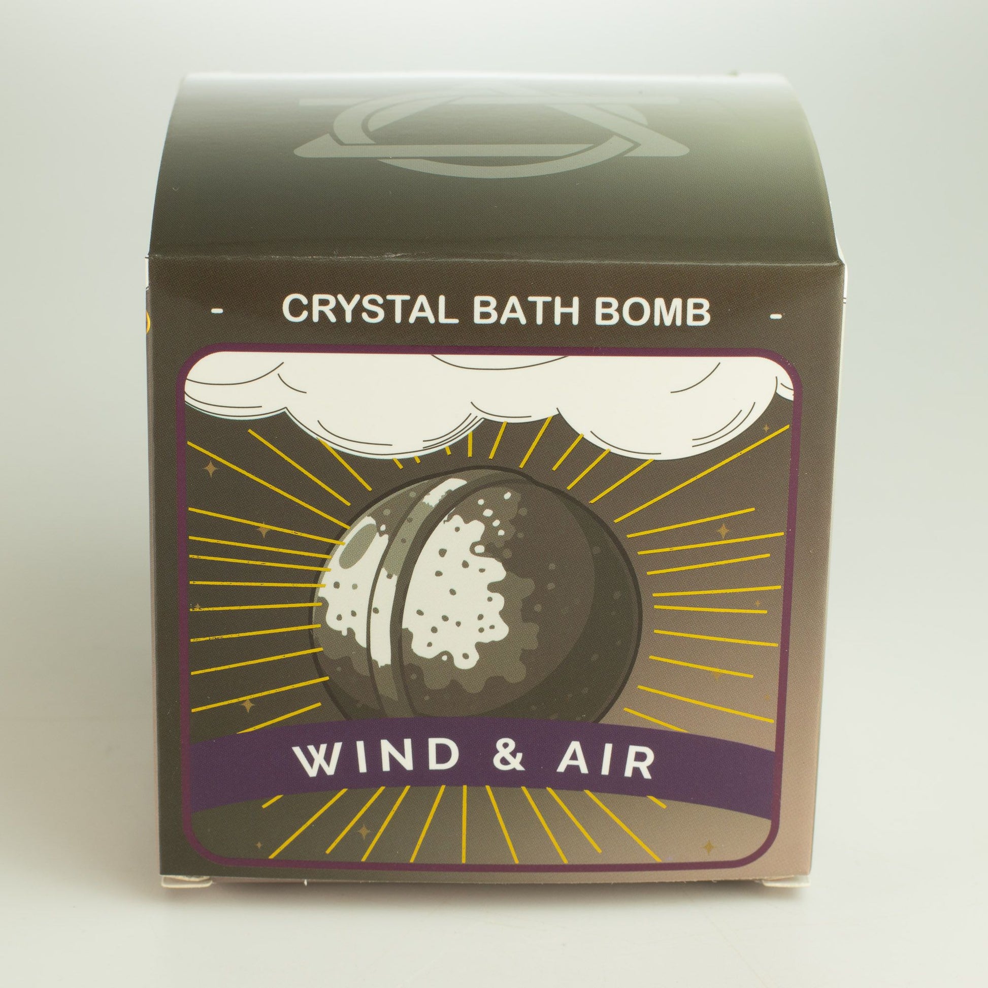 Elemental Crystal Bath Bomb: Wind & Air - 180g