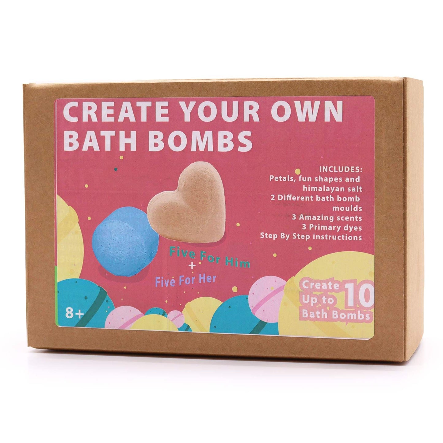 DIY Bath Bomb Kit - Masculine & Feminine Scents