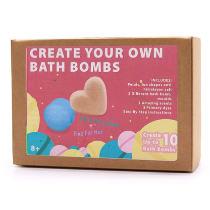 DIY Bath Bomb Kit - Masculine & Feminine Scents