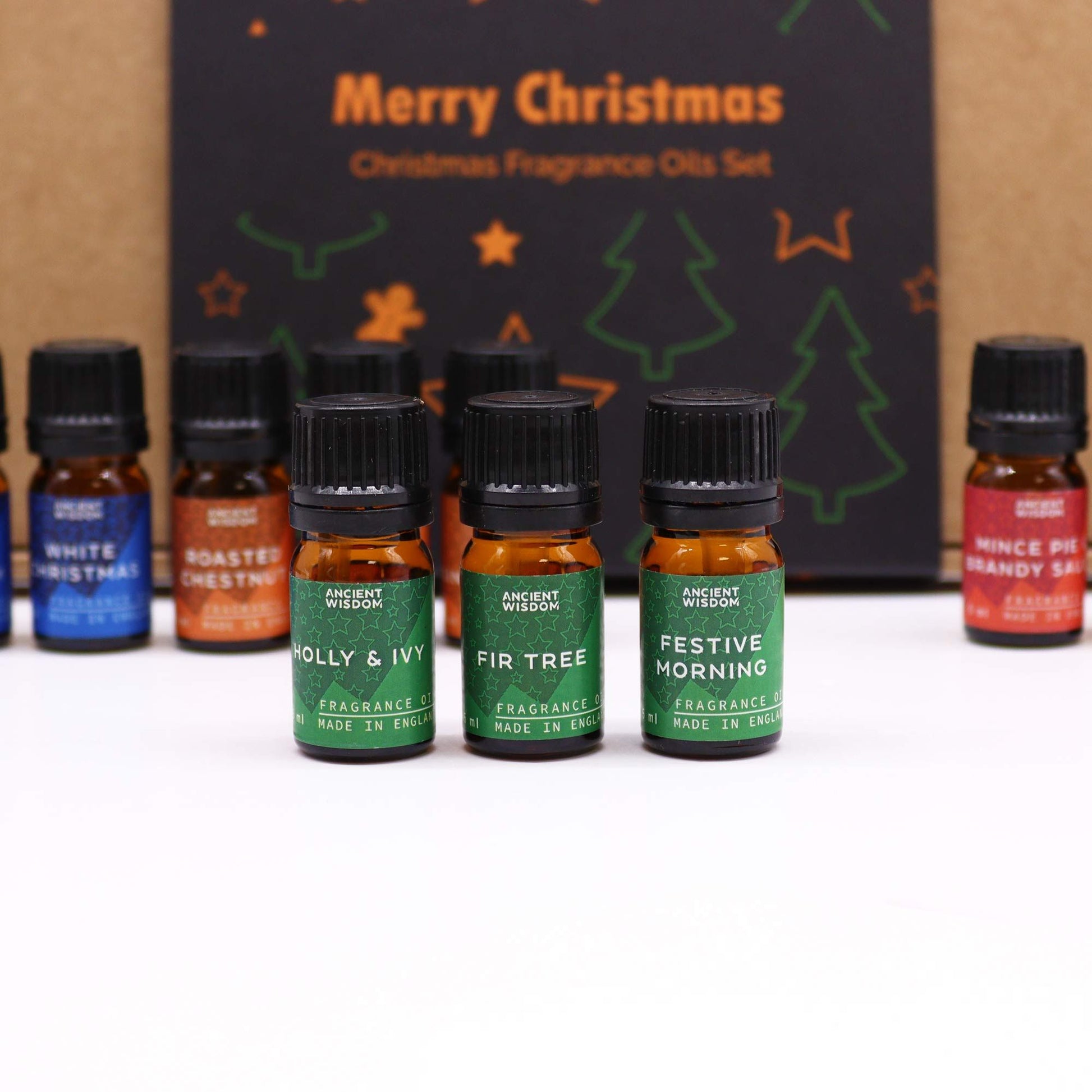 Christmas Fragrance Oil Set: Festive Delights