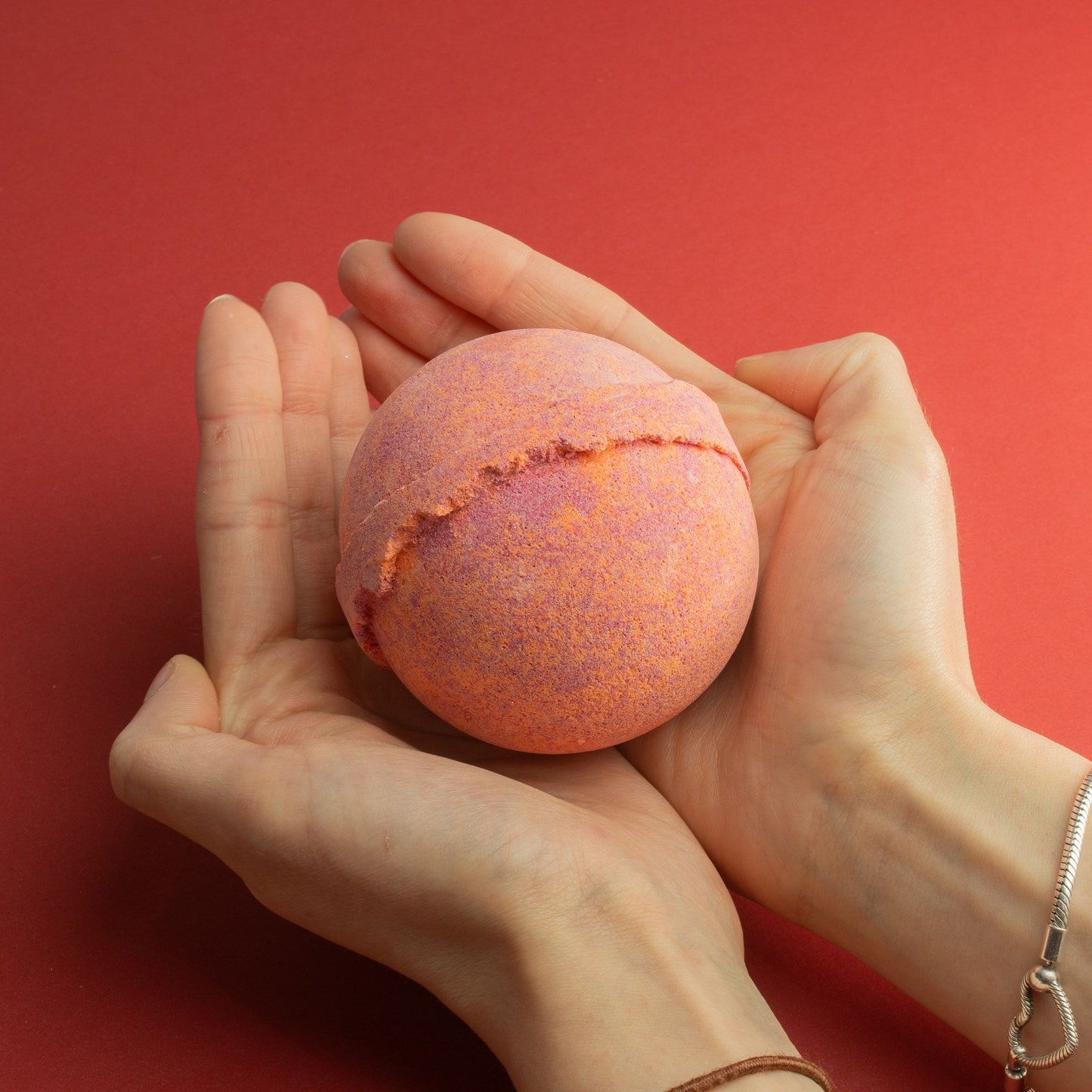 Elemental Crystal Bath Bomb: Flames & Fire - 180g