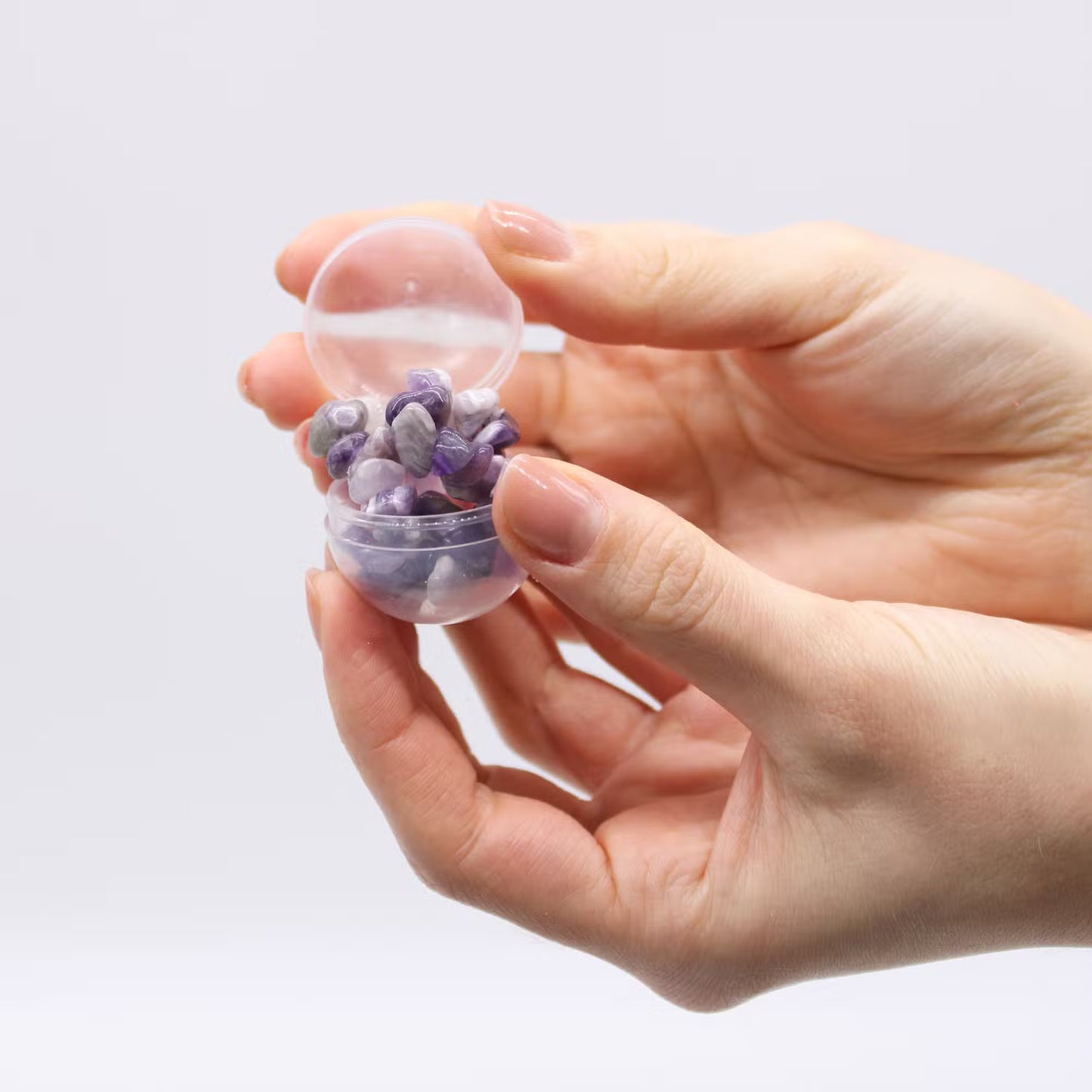 Lavender & Tea Tree Bath Bomb With Amethyst Gemstone Bracelet - 140g - Bath & Soak