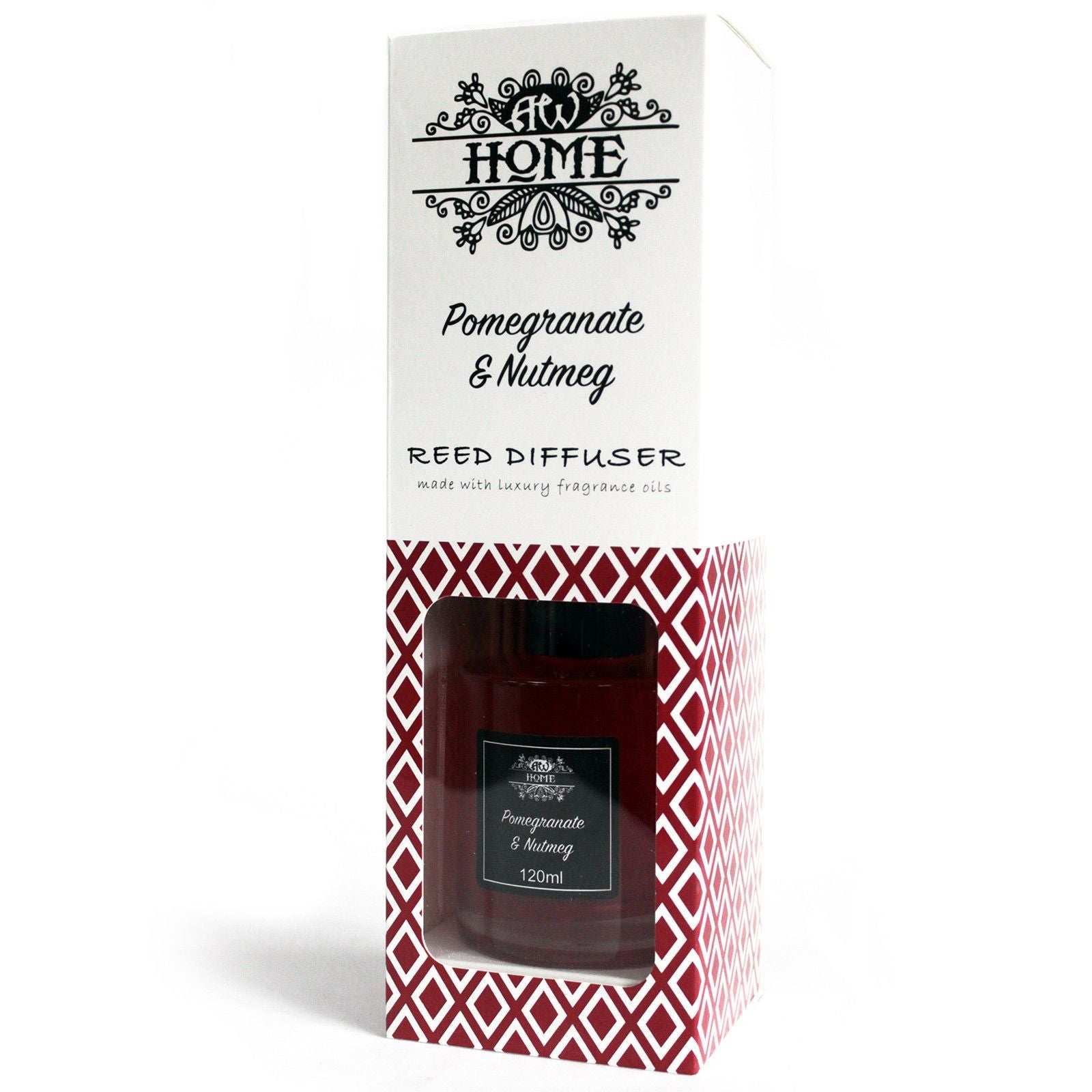 Fragrance Reed Diffuser: Pomegranate & Nutmeg - 120ml